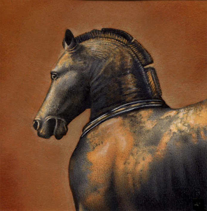 Horse, acrylic