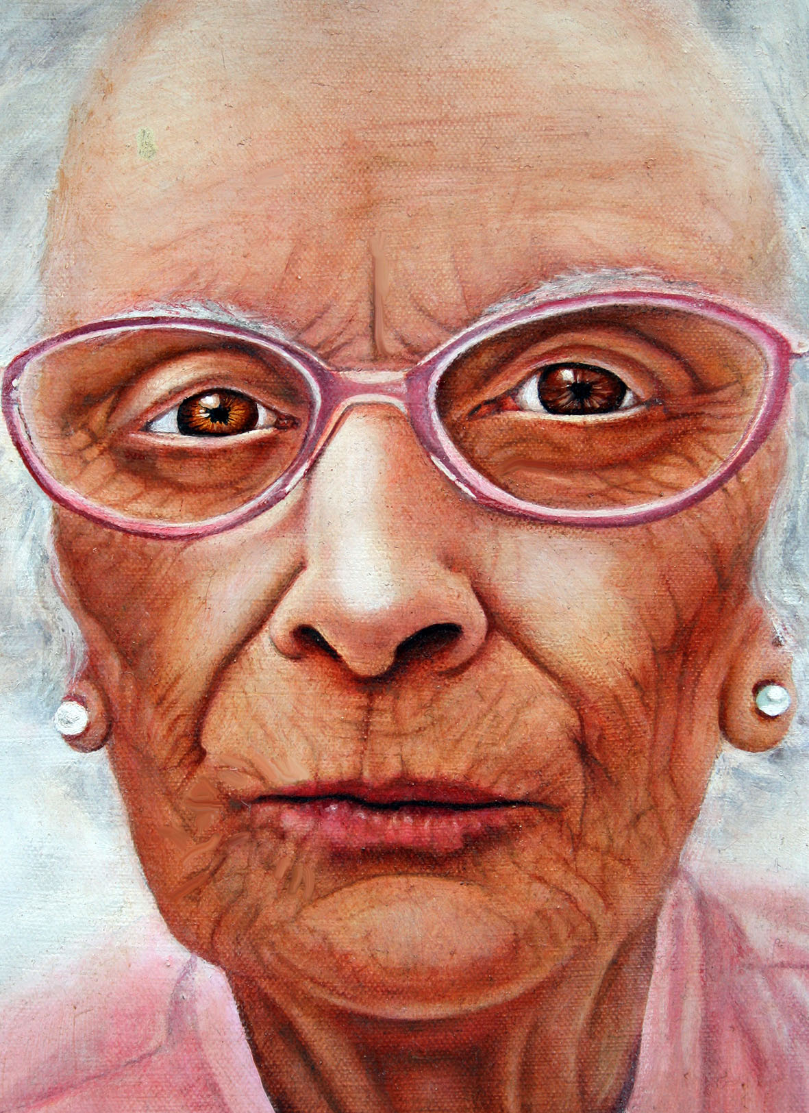 ‘Mum’ Oil on canvas